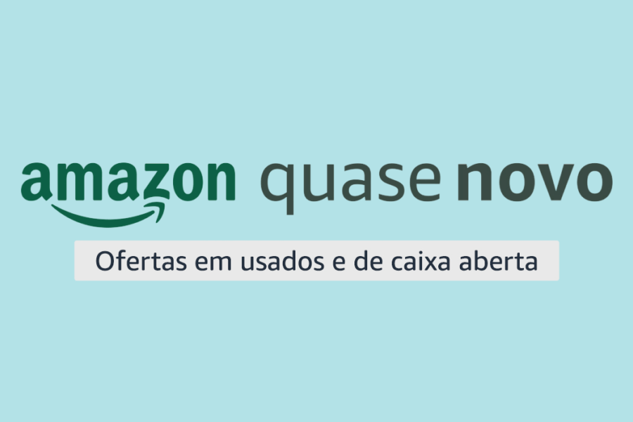 Usados e produtos de caixa aberta com desconto na Amazon